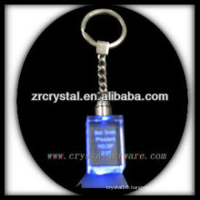 laser etched crystal keychain and blank crystal G062